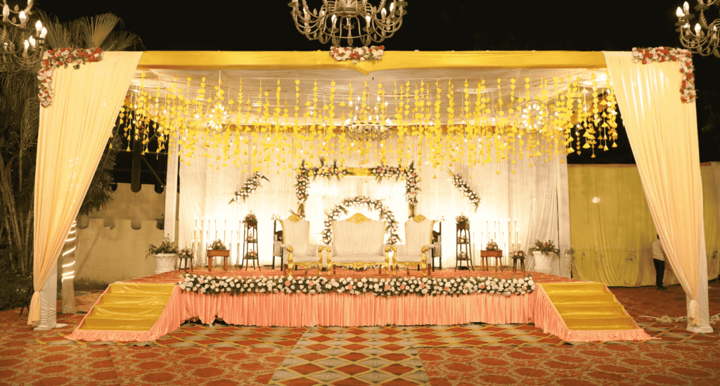 Carlton Wedding Stage Decor